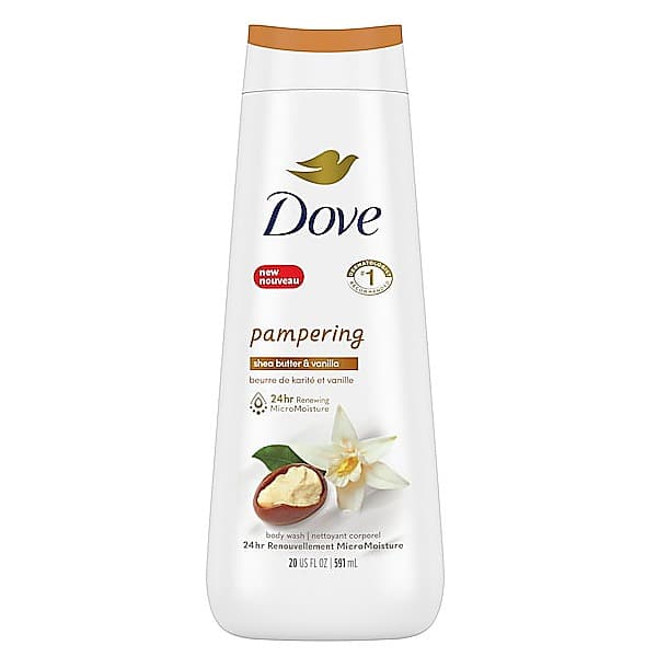 Dove BW Shea + WRM VNLA 4p 20z/591ml