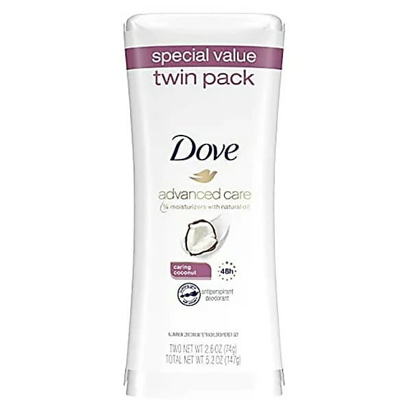 Dove ADV Caring Coconut 6(2) 2.6z (2 IPK)