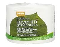 SEVENTH GENERATION BATH TISSUE 1-PLY  1000 SHEETS