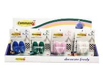 COMMAND MEDIUM DESIGNER HOOKS DISPLAY, 20CT
