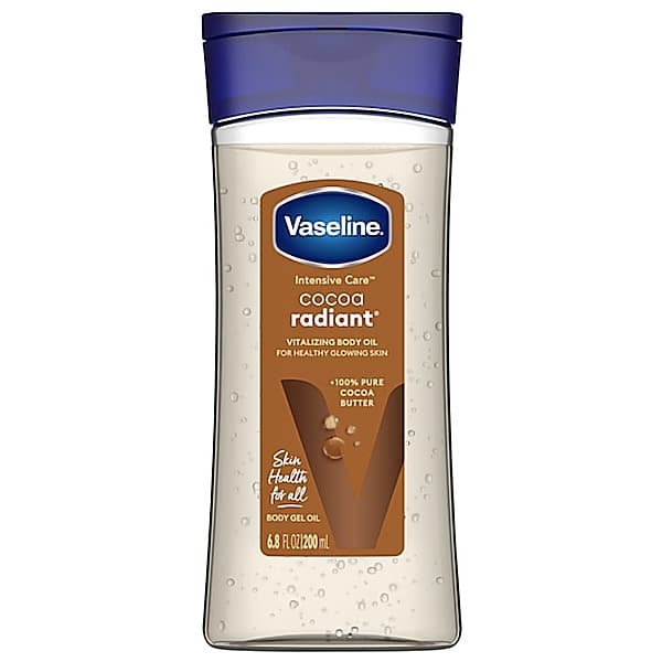 Vaseline Cocoa Radiant Gel Body Oil 6.8z/200ml