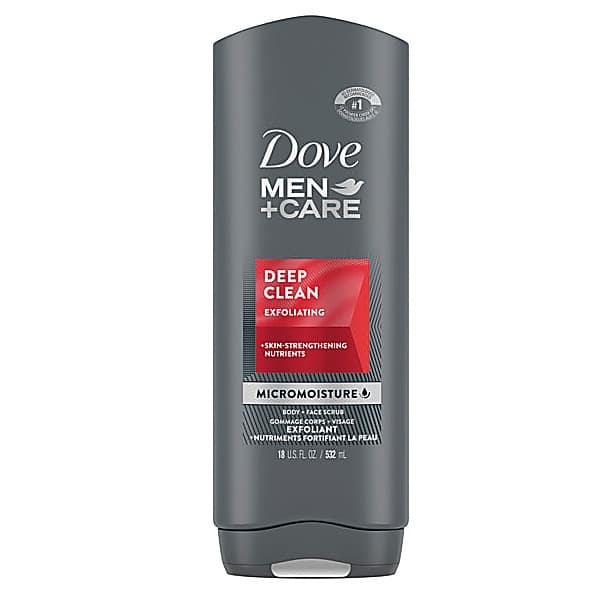 Dove Mens BW Deep Clean 4p 18z