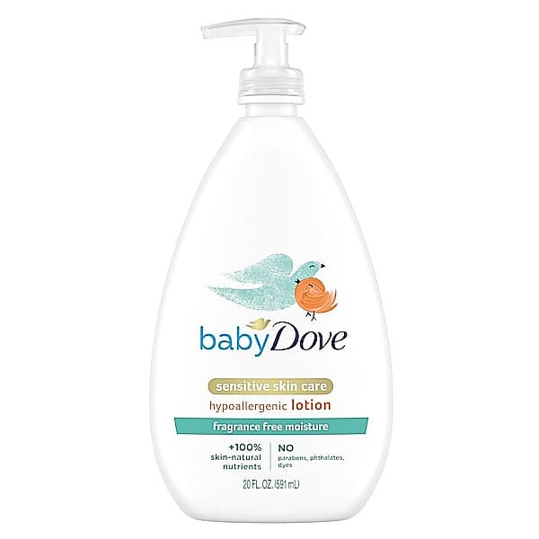 Dove Baby Lotion Fragrance Free 4p 20z